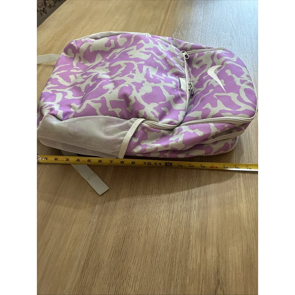 Nike Backpack Lavender Gray Camo Large